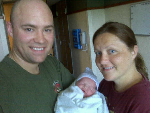 Surprise, My Daddy came home!